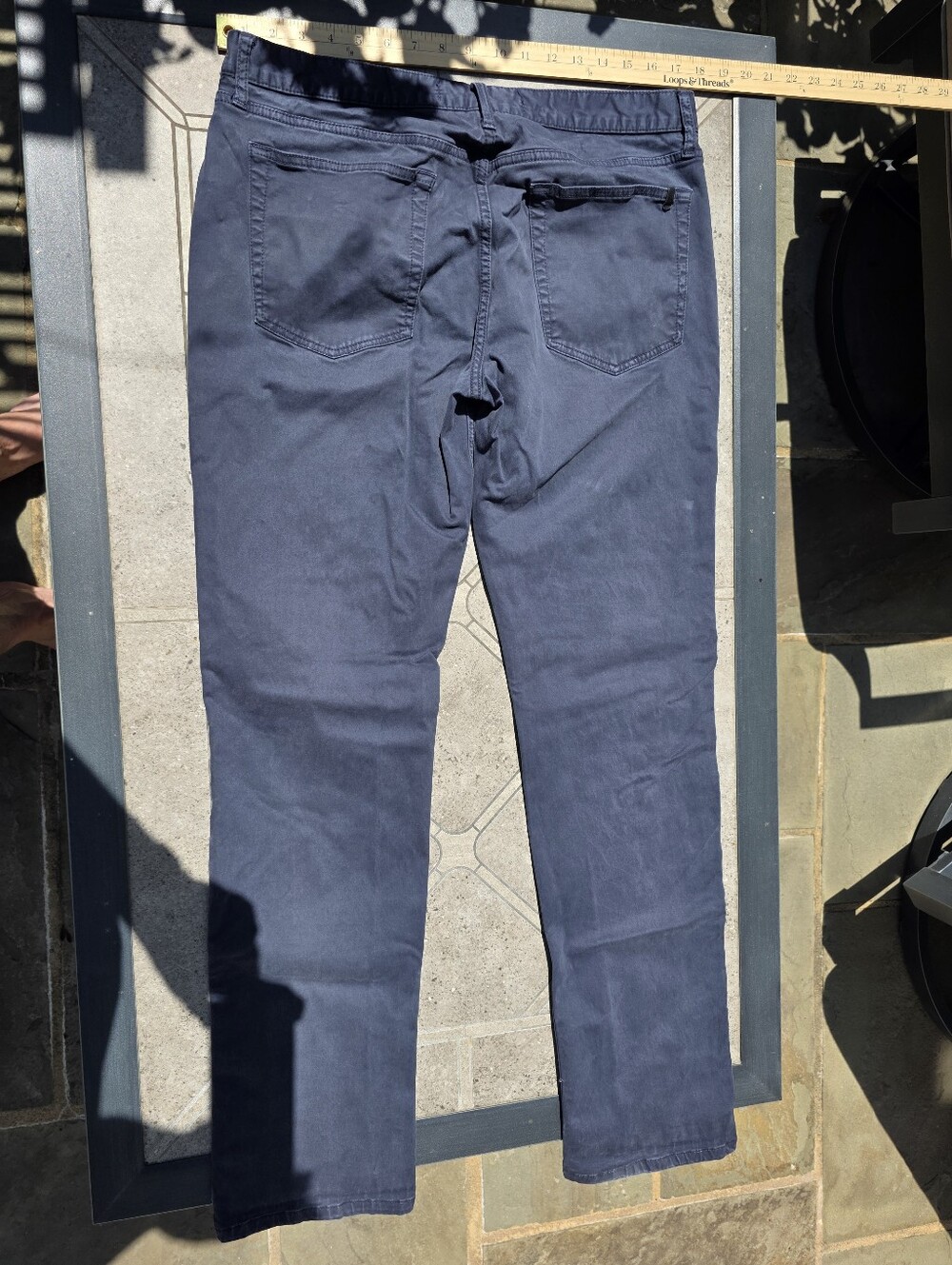 Joe's Jeans Men's The Brixton Straight Leg Pants Blue/Navy Size 36